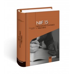 Portada de libro NIIF 15 Implicancias Contables y Tributarias