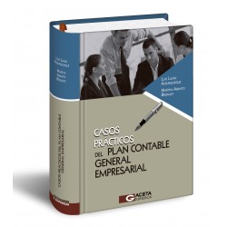 Portada de libro Casos Prácticos del Plan Contable General Empresarial