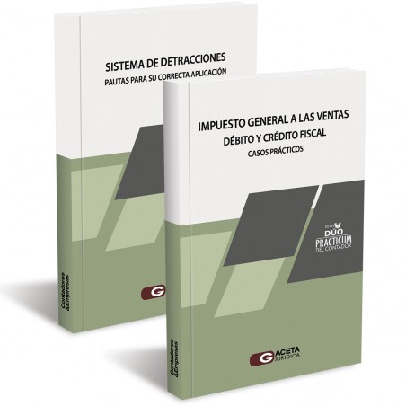 Portada de libro Impuesto General a las Ventas Débito y Crédito Fiscal / Sistema de Detracciones