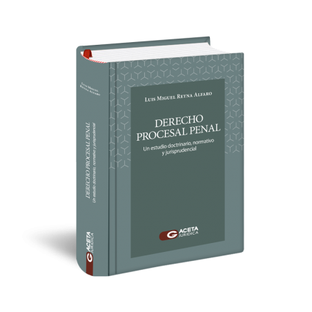 Portada de libro Derecho Procesal Penal · Un estudio doctrinario, normativo y jurisprudencial