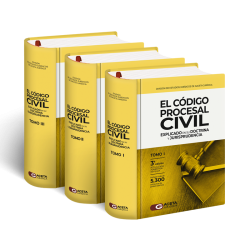 Portadas de la colección El Código Procesal Civil · Explicado en su Doctrina y Jurisprudencia 3ª Edición